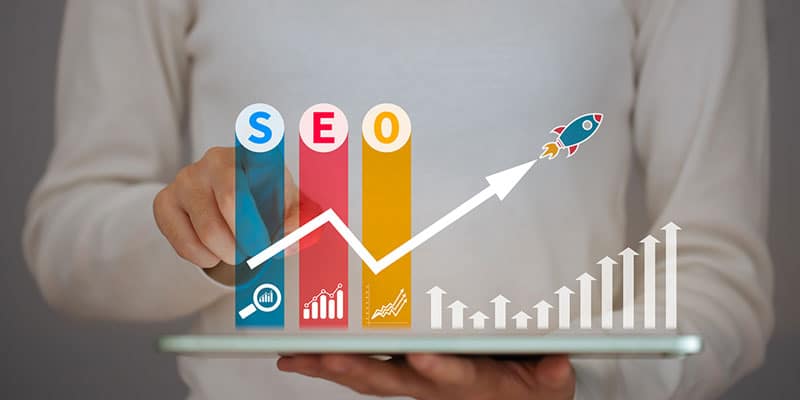 Web expert explores growth of organic SEO using graph.